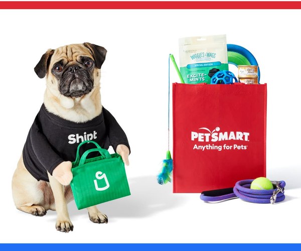 PetSmart delivery with Shipt ad image