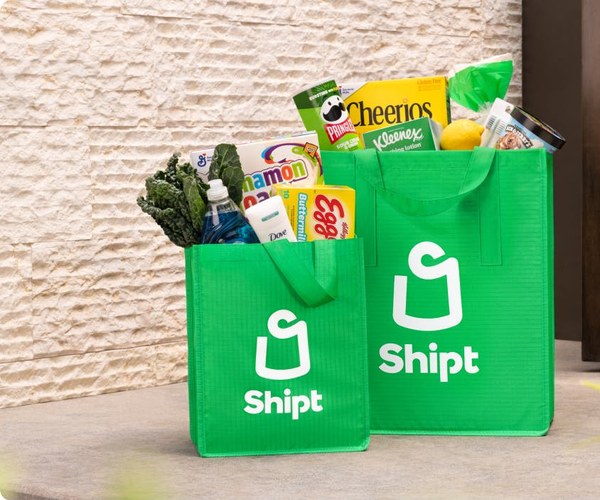image of groceries in Shipt bags ad image