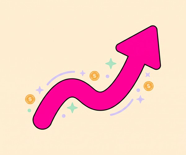 upward arrow ad image